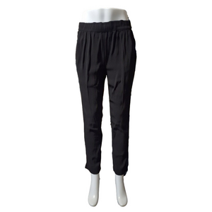 Gypsy 05 Charcoal Tapered Pants Joggers Sz small Silk Spandex